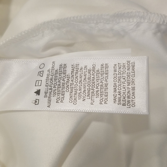 💕DRESS THE POPULATION💕 Jayleen Floral Lace Midi Dress ~ Off White XL NWT - Picture 9 of 11